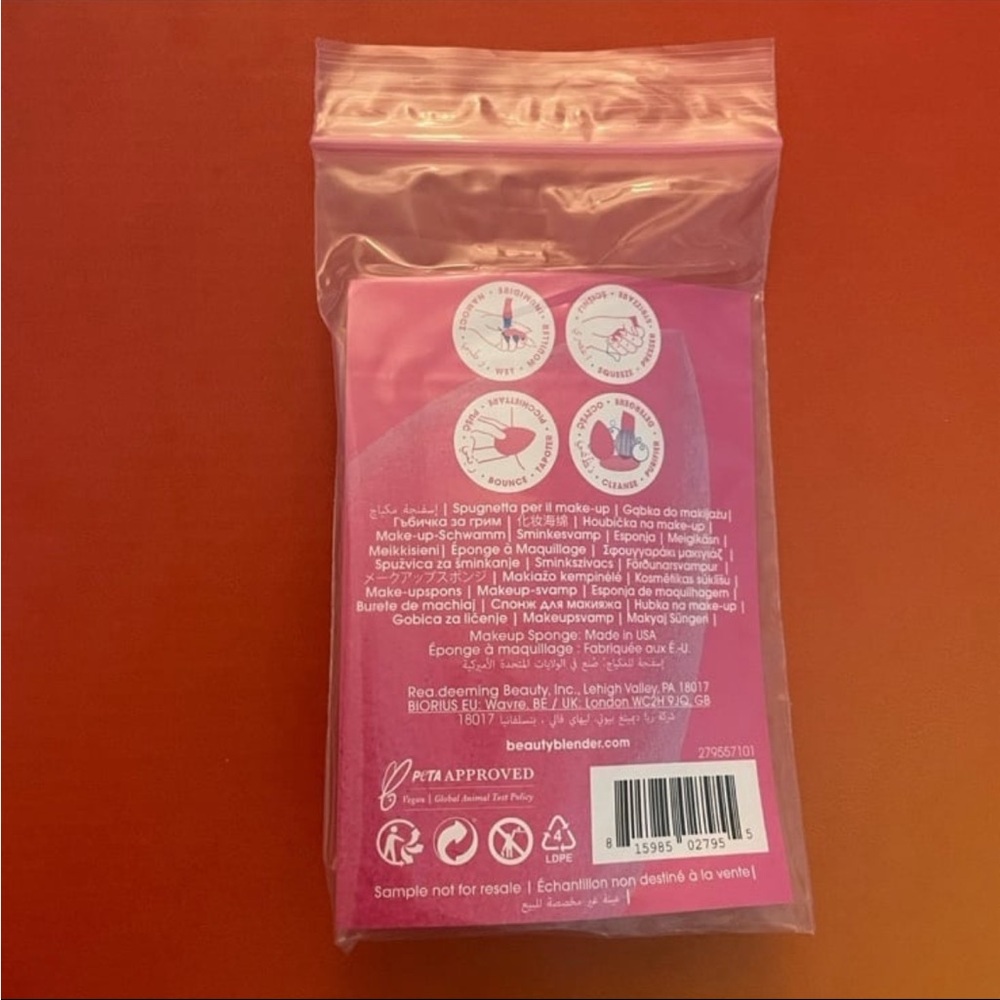 5 for $25! beautyblender Original Beautyblender Makeup Sponge - Picture 2 of 3